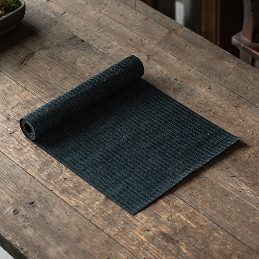 Linen Table Runner - مفرش طاولة مقاوم للماء من الكتان،