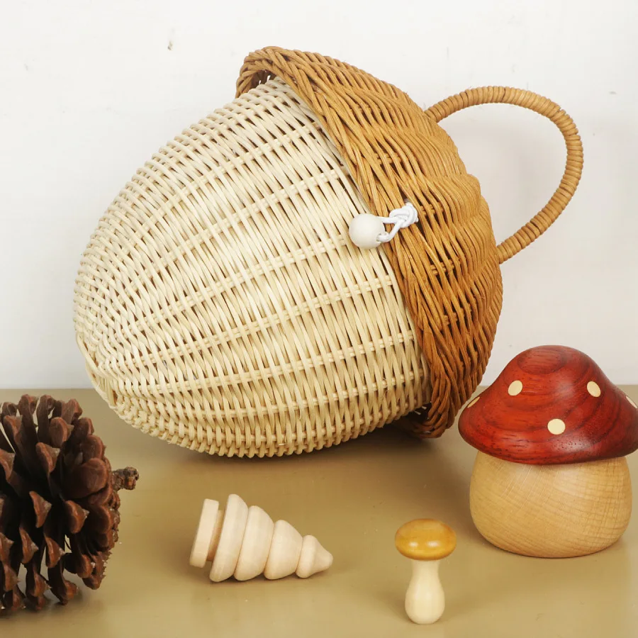 في الهواء الطلق نزهة سلال الفط - مراجعة Rattan Plant Basket وسعره