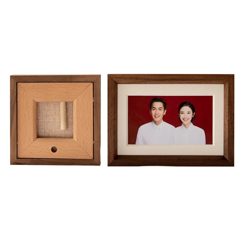 إطار صور بزاوية قائمة، مقاسات  - مراجعة Bamboo Photo Frame وسعره