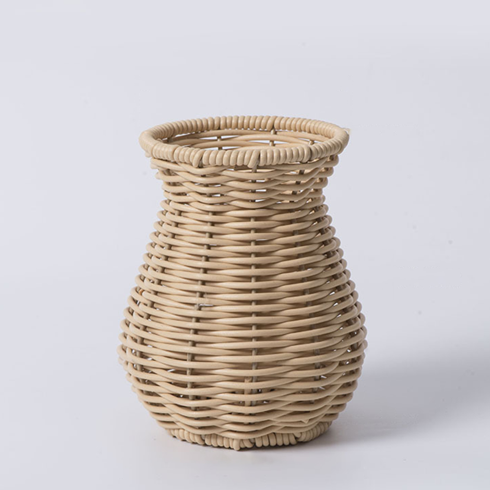 حامل زهور مجفف منسوج يدويًا، و - مراجعة Rattan Plant Basket وسعره
