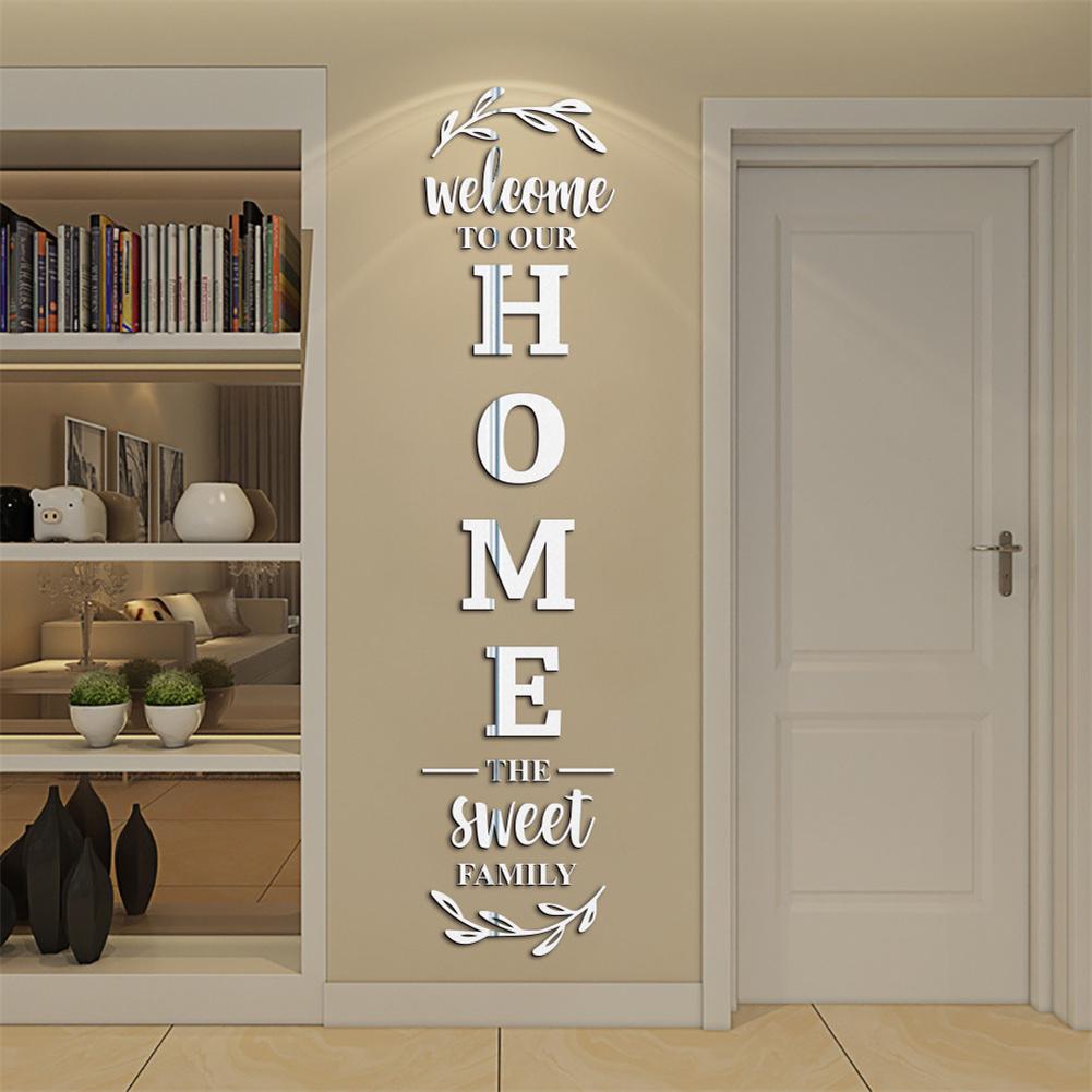 ملصق حائط بمرآة ثلاثية الأبعاد - مراجعة Home Decor Y2K وسعره
