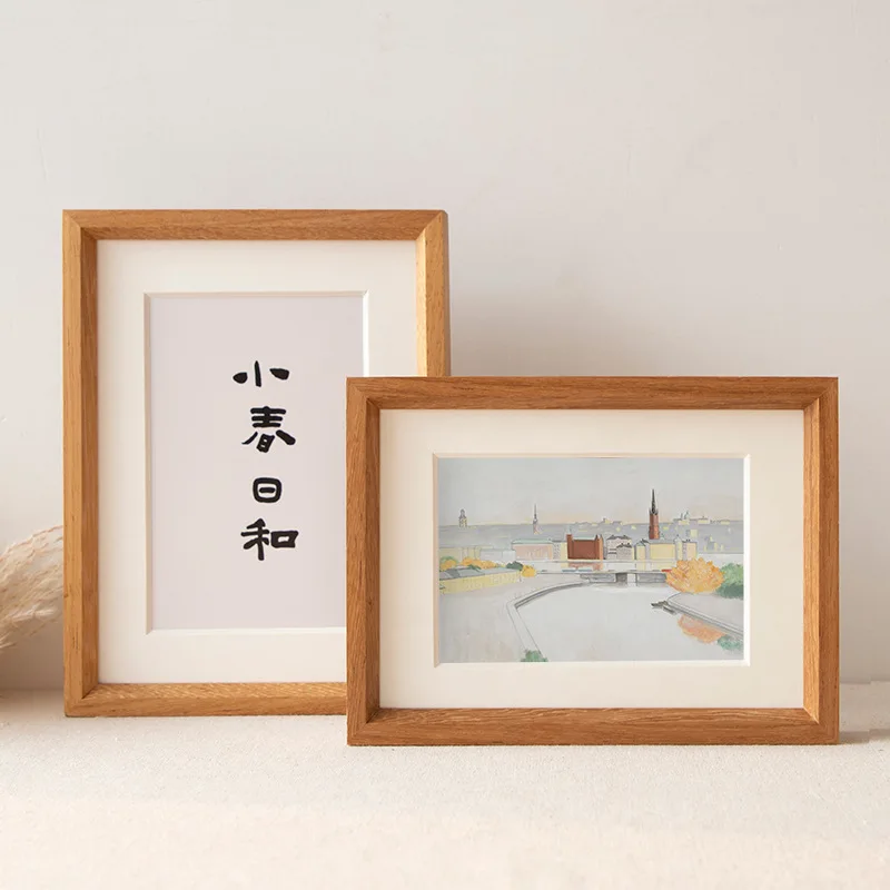 إطار صور من الخشب الصلب بزاوية - مراجعة Bamboo Photo Frame وسعره