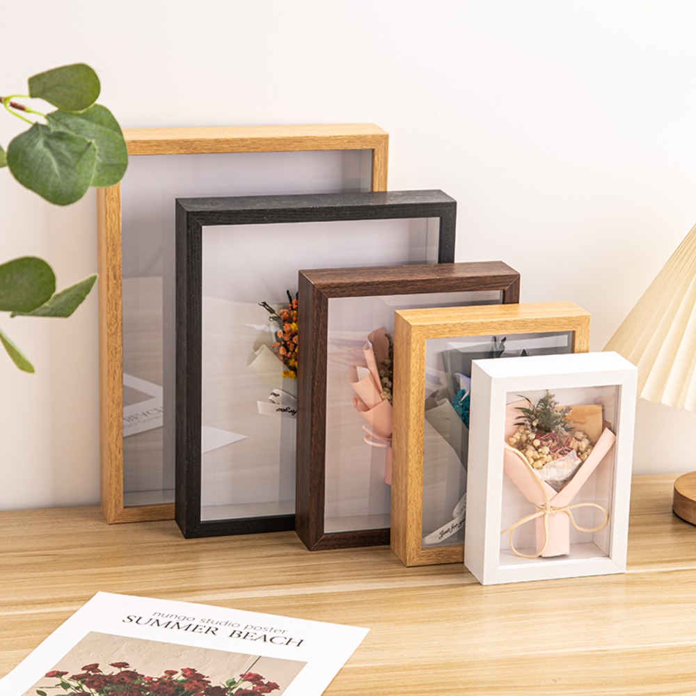 إطار صندوقي متين متعدد الأحجام - مراجعة Bamboo Photo Frame وسعره