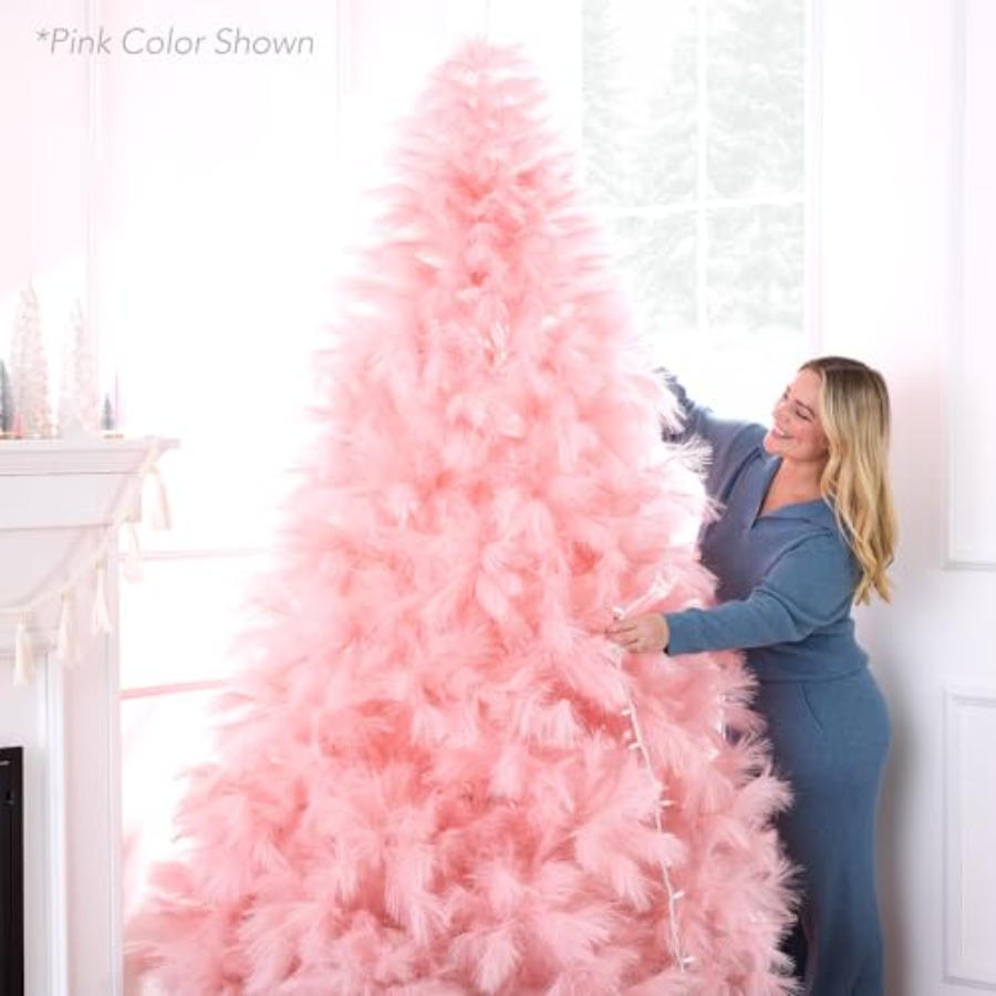 زينة شجرة عيد الميلاد: عشب الب - مراجعة Pampas Grass Decor وسعره