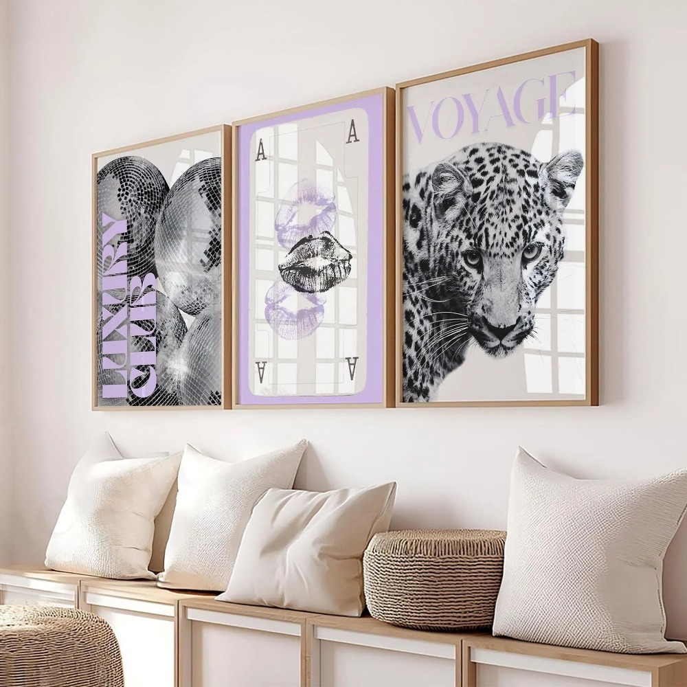 3 قطع من ملصقات القماش بدون إط - مراجعة Home Decor Y2K وسعره