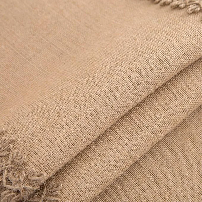 الجوت الطبيعي الجدول عداء مع ش - مراجعة Linen Table Runner وسعره