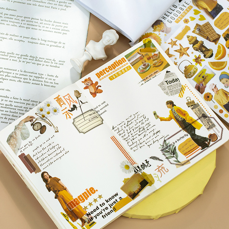 Yoofun 50 ورقة مجلة ملصق كتاب  - مراجعة Home Decor Magazine وسعره