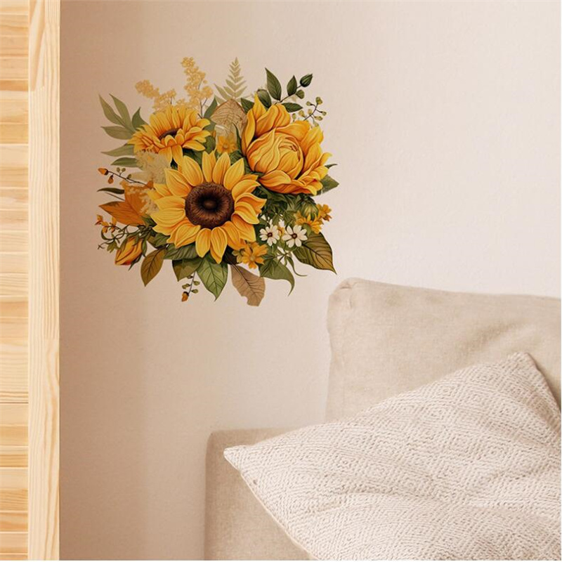 ذاتية اللصق الملونة الأصفر عبا - مراجعة Home Decor Indonesia وسعره