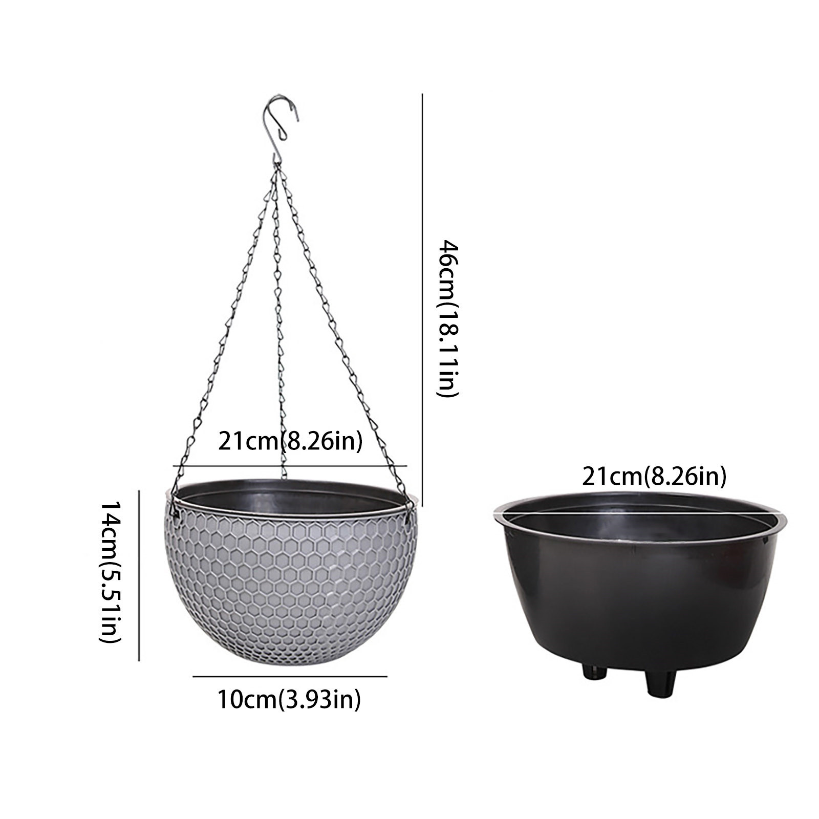 النمط الأوروبي نمط العسل تقليد - مراجعة Rattan Plant Basket وسعره