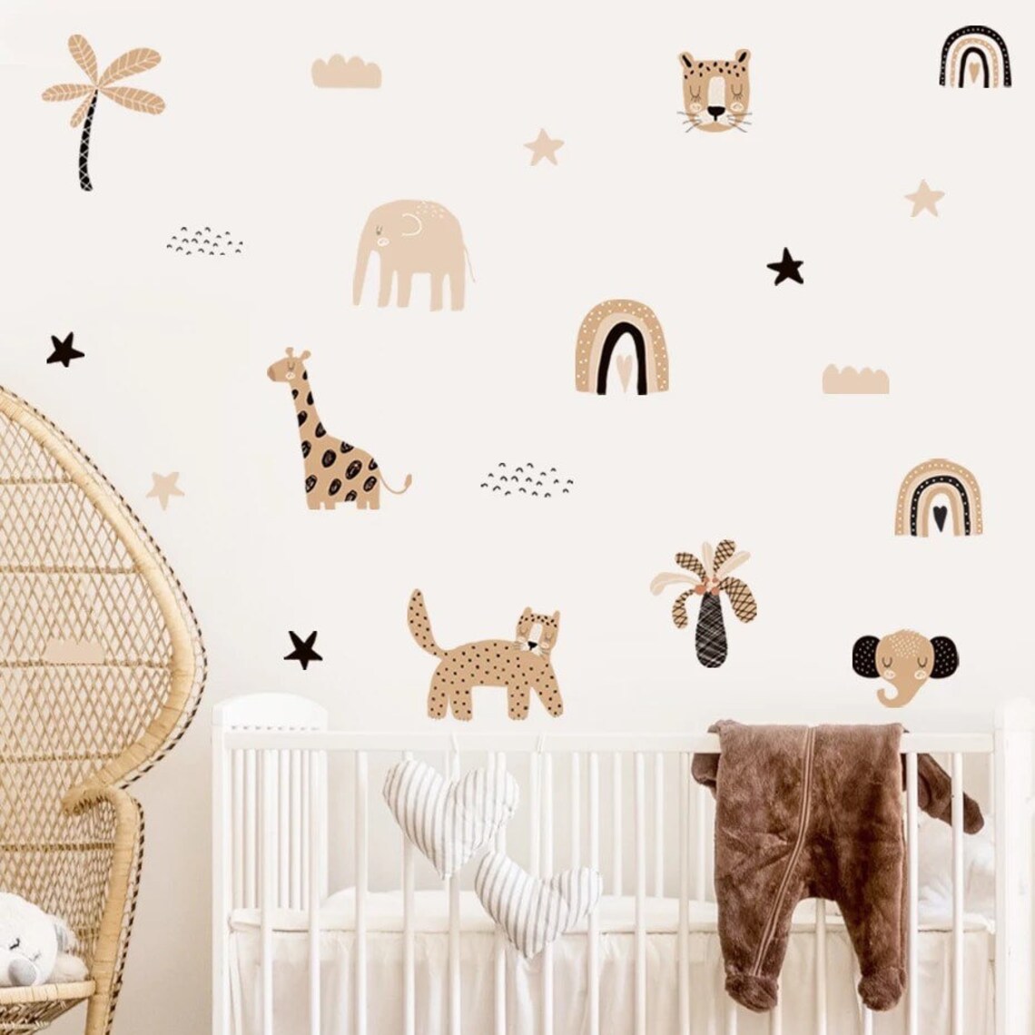 ملصقات جدارية بوهو كرتونية بأل - مراجعة Home Decor Y2K وسعره